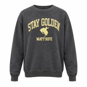Matt Rife Stay Golden Tour Crewneck Sweatshirt Gray L Greek Theater Hot Girls